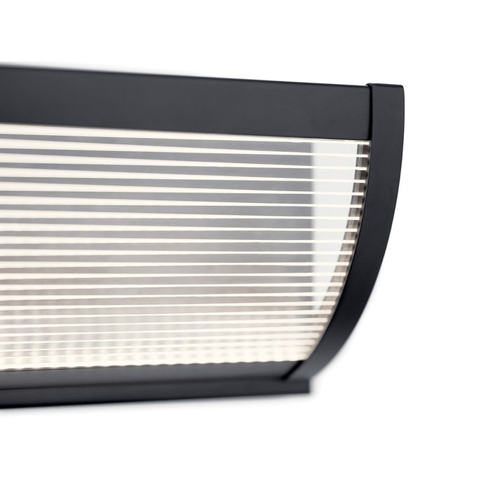 Kichler 85049MBK LED Linear Bath, Matte Black