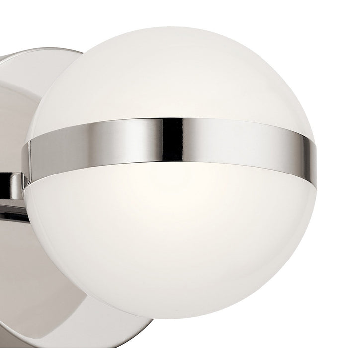 Kichler 85090PN LED Wall Sconce, Polished Nickel