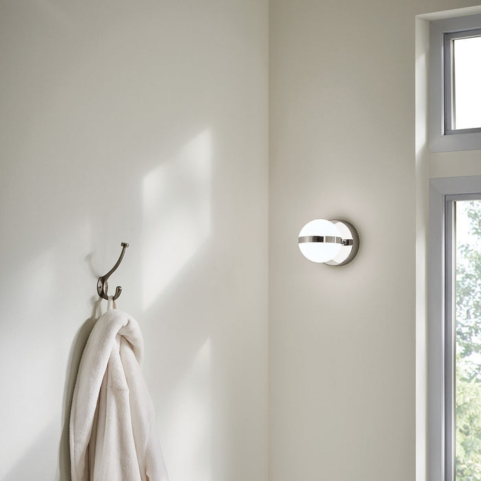 Kichler 85090PN LED Wall Sconce, Polished Nickel