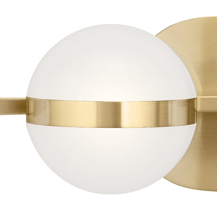 Kichler 85093CG LED Bath, Champagne Gold