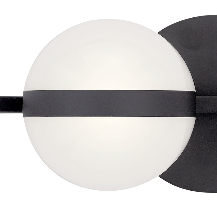Kichler 85093MBK LED Bath, Matte Black