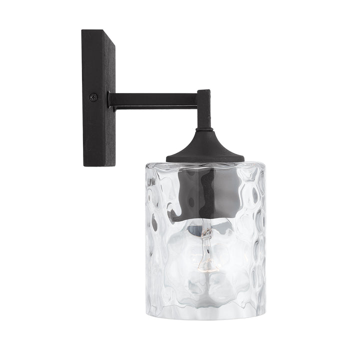 Capital Lighting 137321BI-486 Two Light Vanity, Black Iron