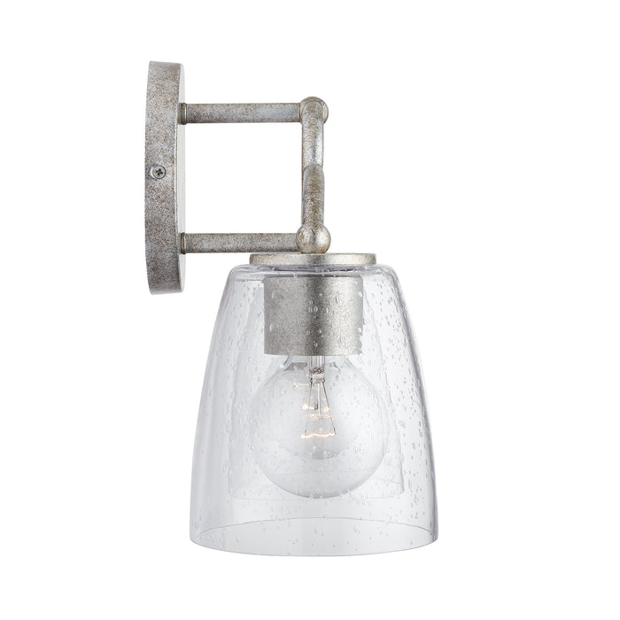 Capital Lighting 137921AS-488 Two Light Vanity, Antique Silver