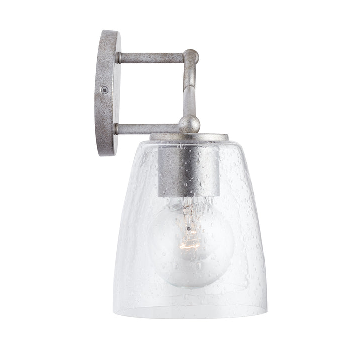 Capital Lighting 137941AS-488 Four Light Vanity, Antique Silver