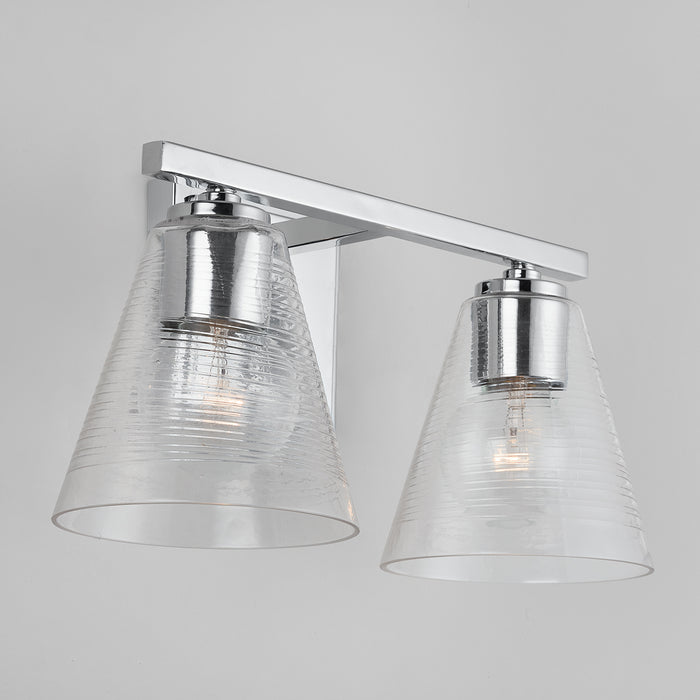 Capital Lighting 138323CH-493 Two Light Vanity, Chrome