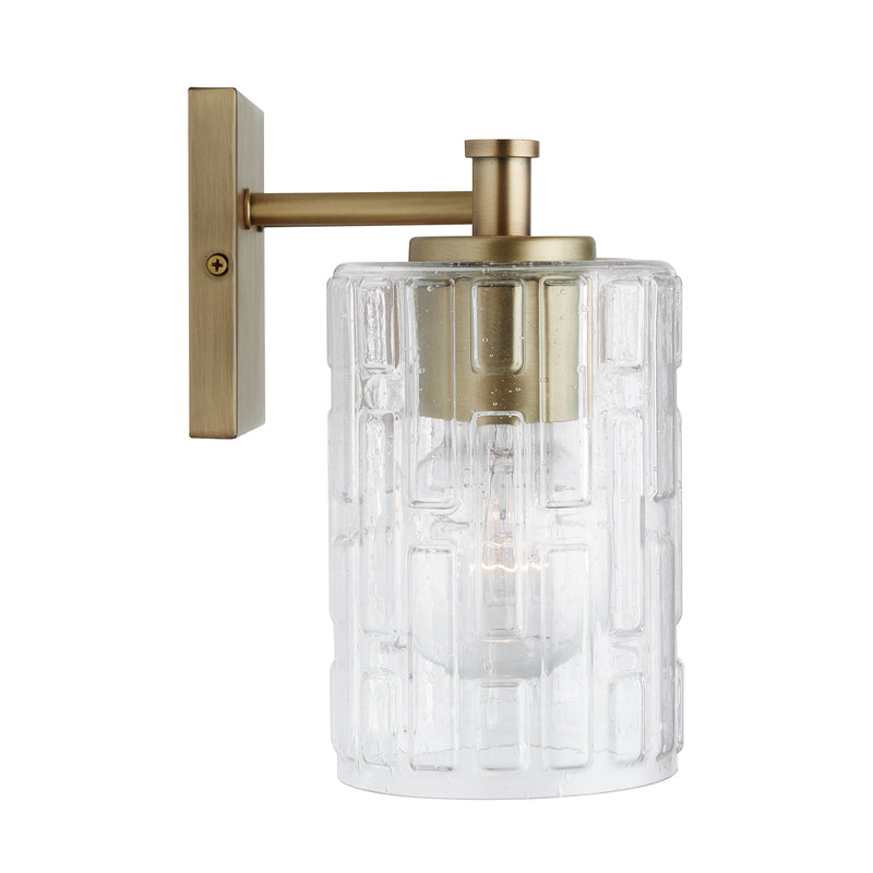 Capital Lighting 138331AD-491 Three Light Vanity, Aged Brass