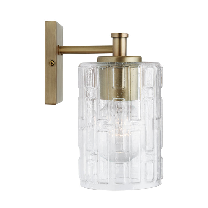 Capital Lighting 138331AD-491 Three Light Vanity, Aged Brass