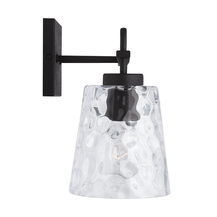 Capital Lighting 138332BI-492 Three Light Vanity, Black Iron