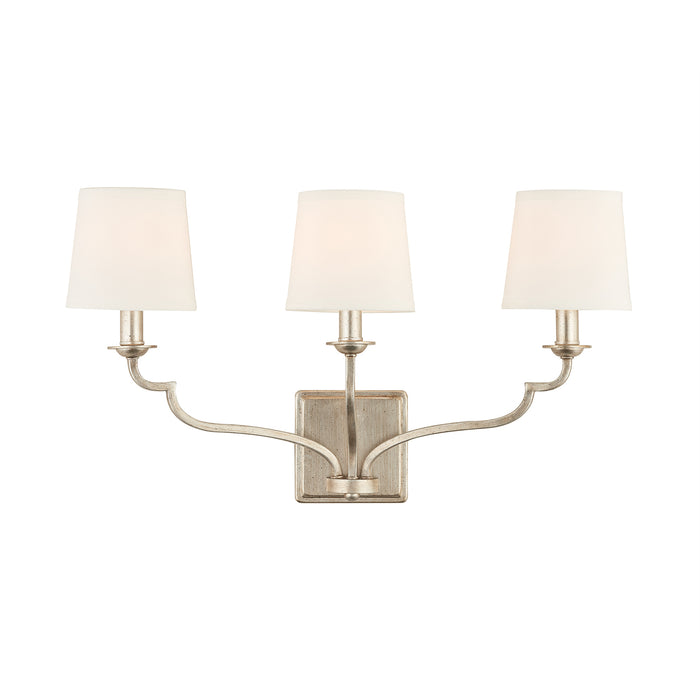Capital Lighting 138731WG-698 Three Light Vanity, Winter Gold
