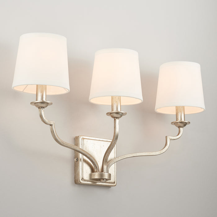 Capital Lighting 138731WG-698 Three Light Vanity, Winter Gold