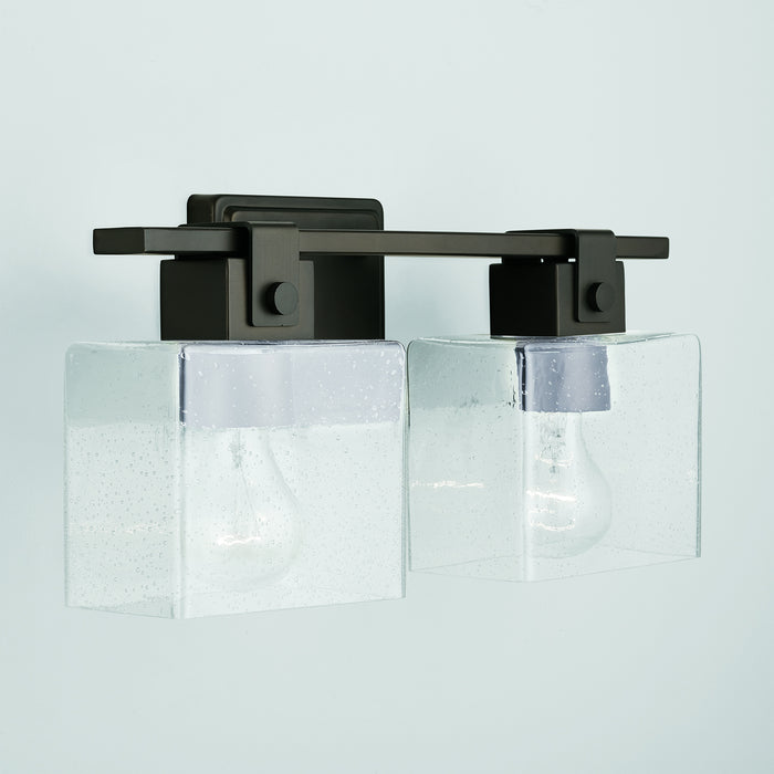 Capital Lighting 139124OR-498 Two Light Vanity, Oil Rubbed Bronze
