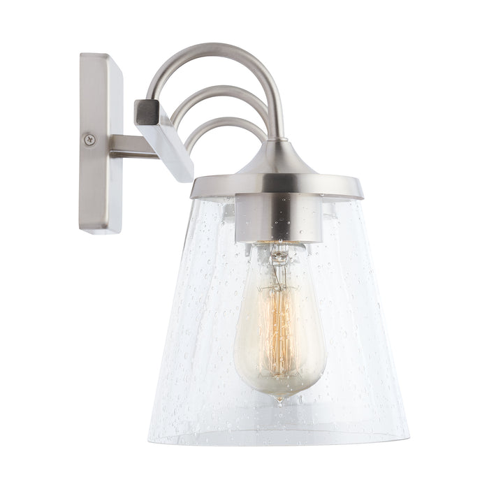 Capital Lighting 139132BN-496 Three Light Vanity, Brushed Nickel