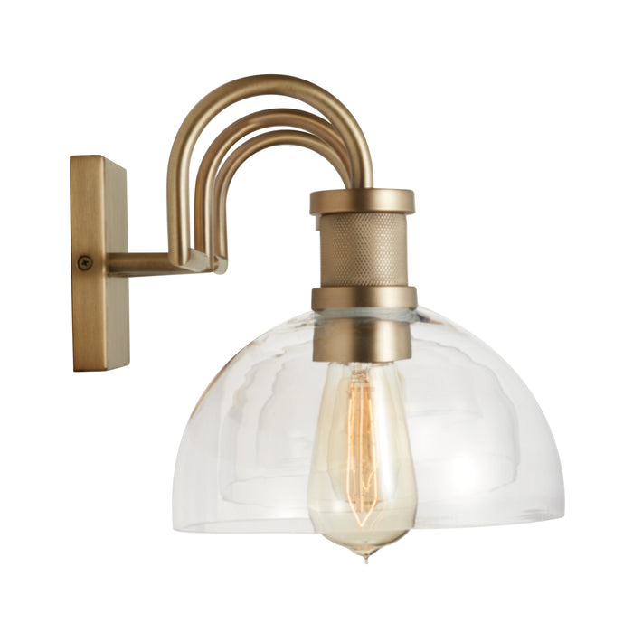 Capital Lighting 139133AD-497 Three Light Vanity, Aged Brass