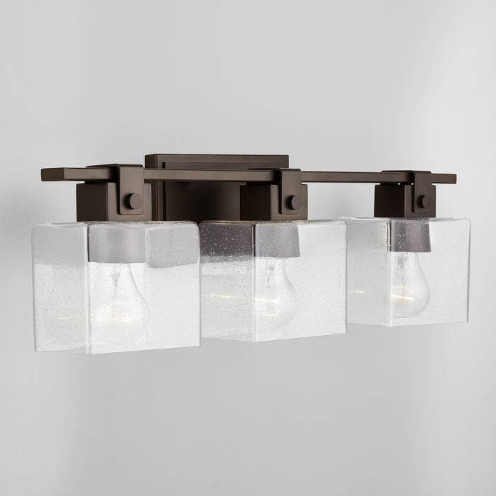 Capital Lighting 139134OR-498 Three Light Vanity, Oil Rubbed Bronze