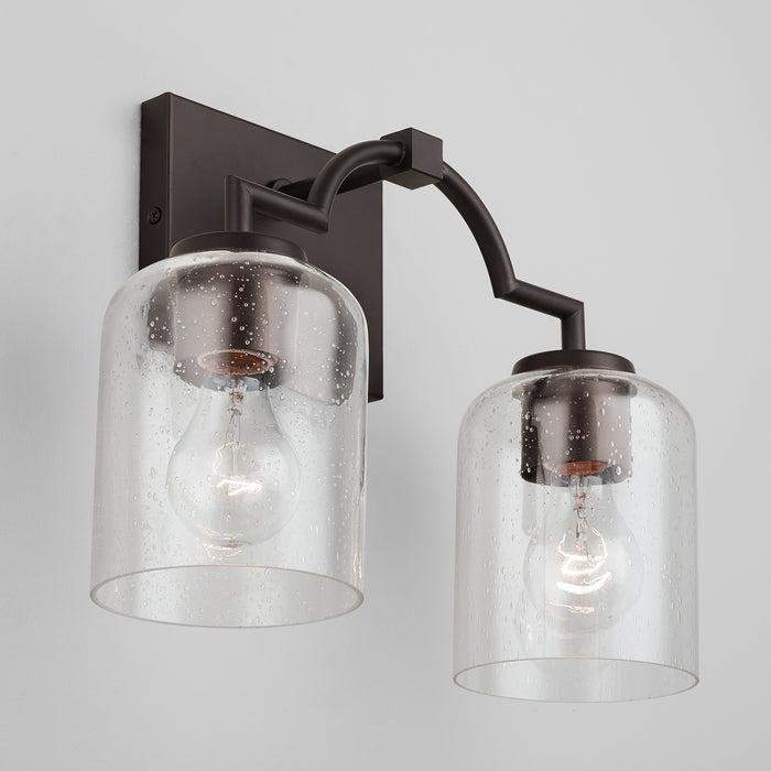 Capital Lighting 139321BZ-500 Two Light Vanity, Bronze