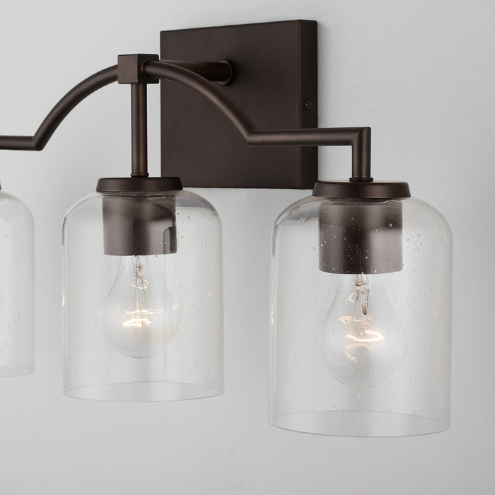 Capital Lighting 139331BZ-500 Three Light Vanity, Bronze
