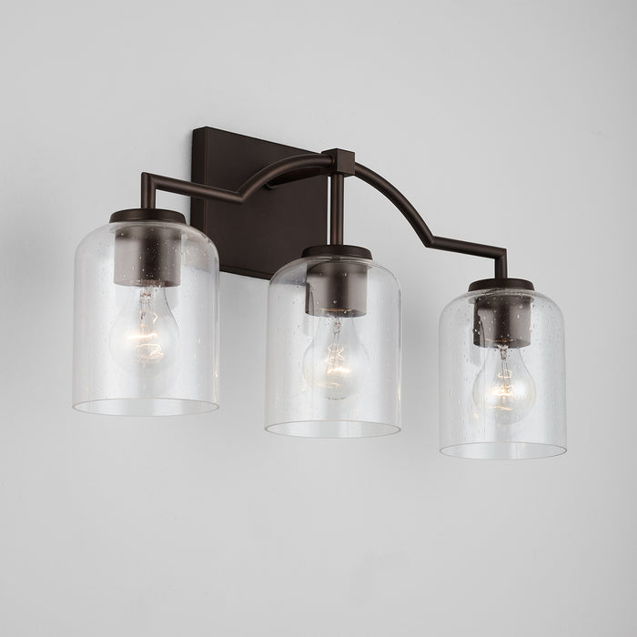 Capital Lighting 139331BZ-500 Three Light Vanity, Bronze