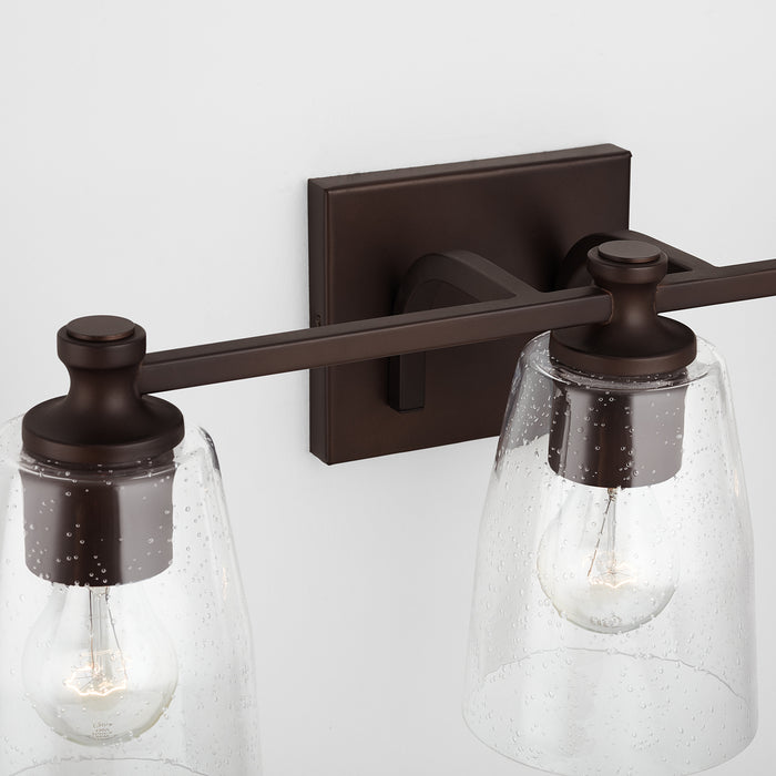 Capital Lighting 140931BZ-506 Three Light Vanity, Bronze