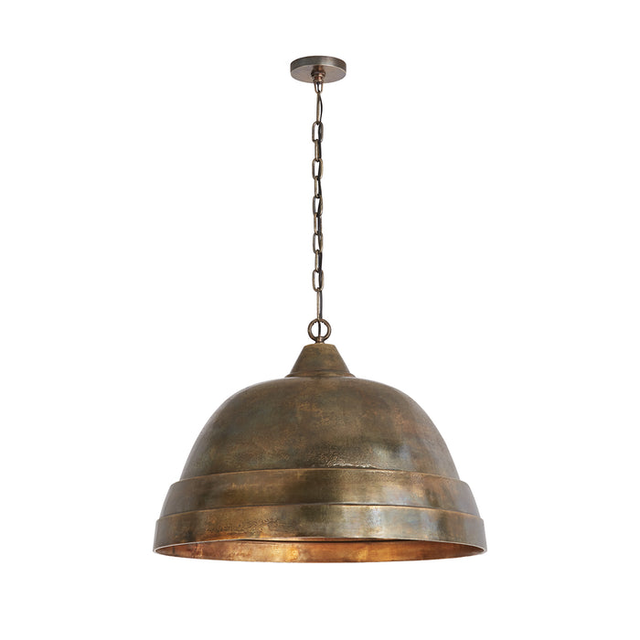 Capital Lighting 335313XB One Light Pendant, Oxidized Brass