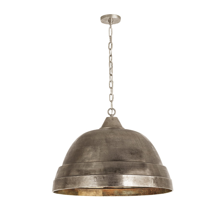 Capital Lighting 335313XN One Light Pendant, Oxidized Nickel