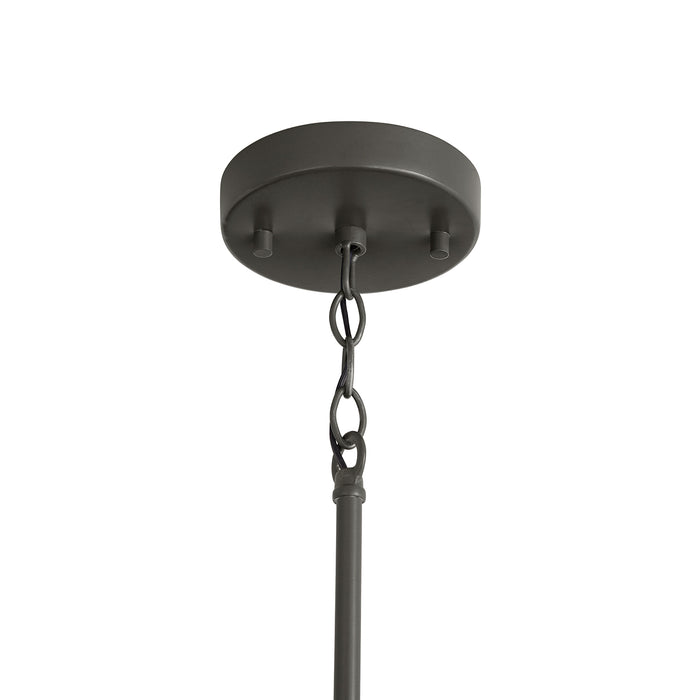 Capital Lighting 340312YG One Light Pendant, Grey Wash and Grey Iron