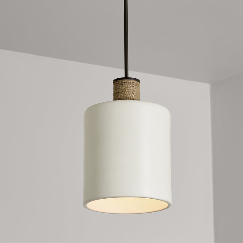 Capital Lighting 340611PW One Light Pendant, Dark Pewter
