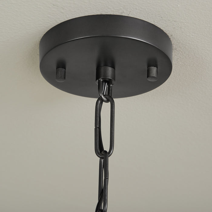 Capital Lighting 340612PW One Light Pendant, Dark Pewter