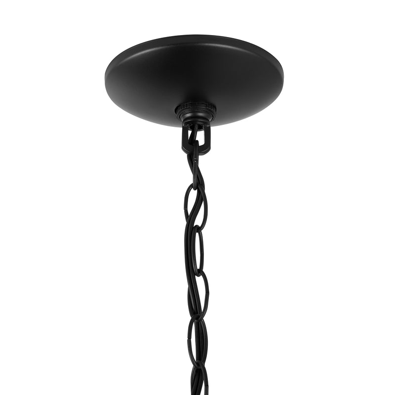 Capital Lighting 4036MB Three Light Foyer, Matte Black