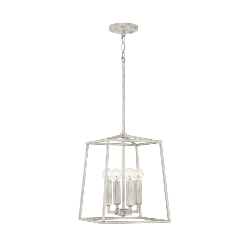 Capital Lighting 537641MS Four Light Foyer, Mystic Sand