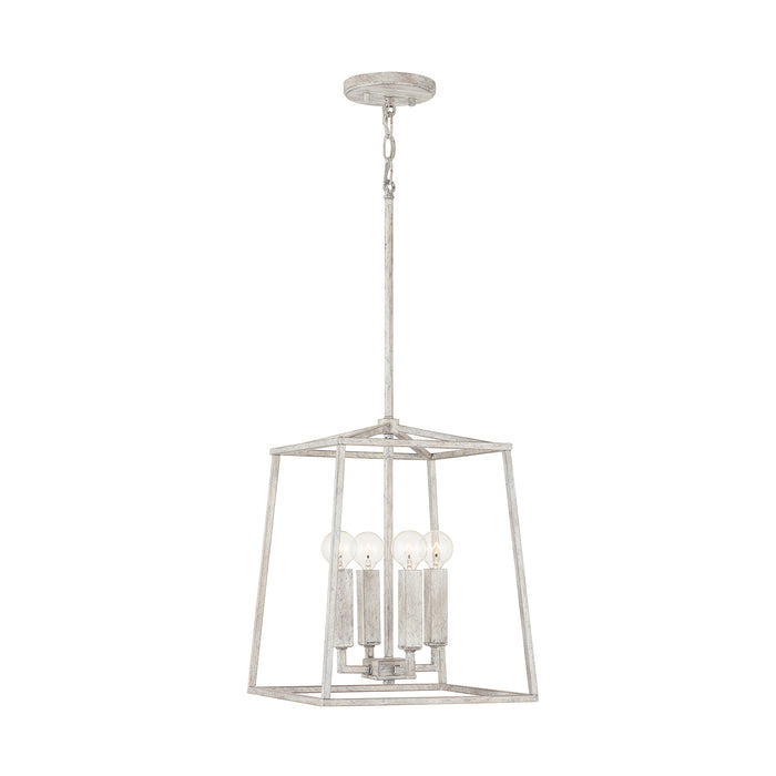 Capital Lighting 537641MS Four Light Foyer, Mystic Sand
