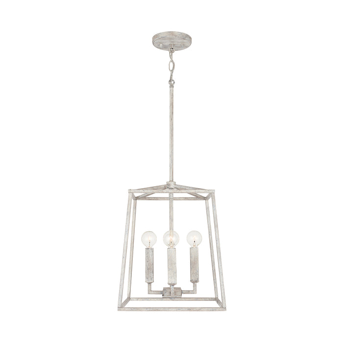Capital Lighting 537641MS Four Light Foyer, Mystic Sand