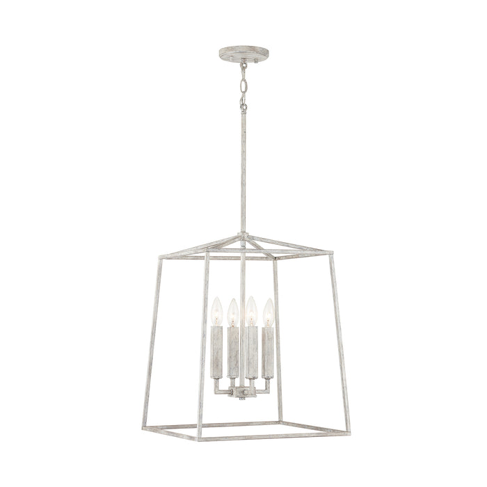 Capital Lighting 537642MS Four Light Foyer, Mystic Sand