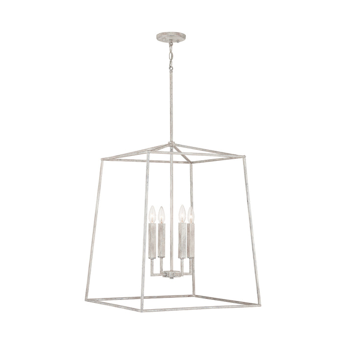 Capital Lighting 537643MS Four Light Foyer, Mystic Sand