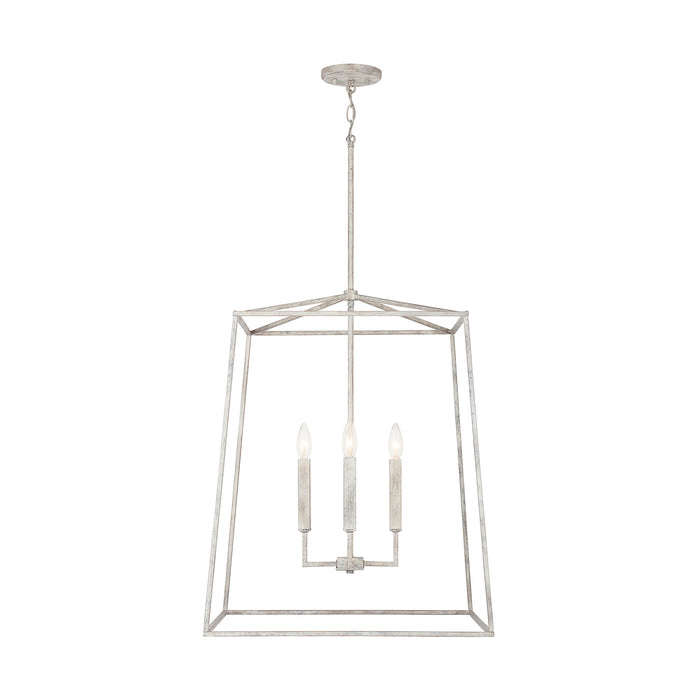 Capital Lighting 537643MS Four Light Foyer, Mystic Sand