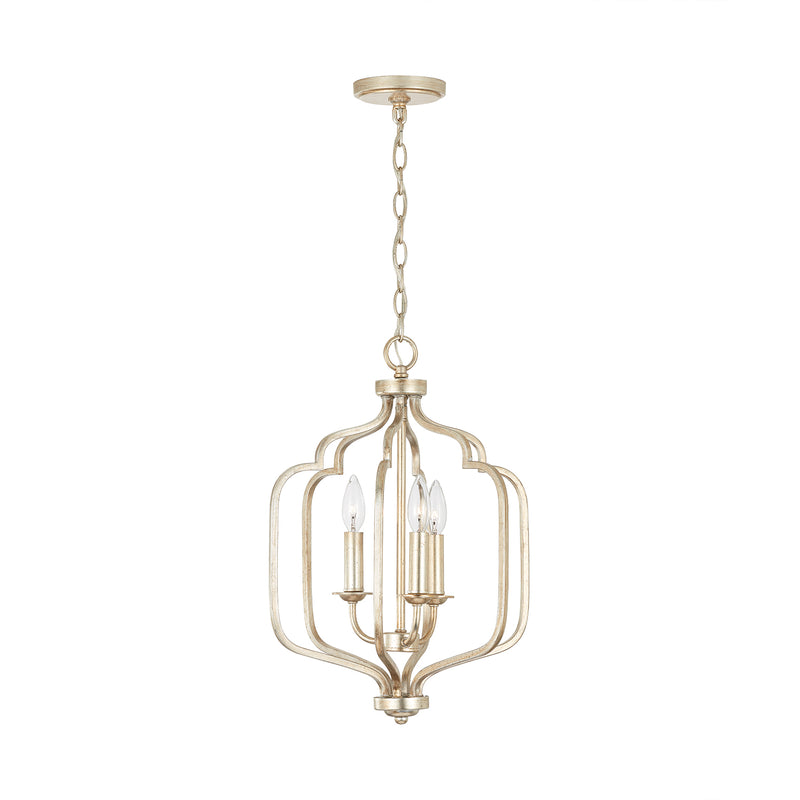 Capital Lighting 538731WG Three Light Foyer, Winter Gold