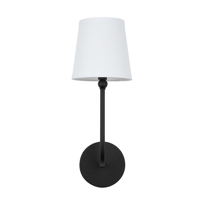 Capital Lighting 619311MB-674 One Light Wall Sconce, Matte Black