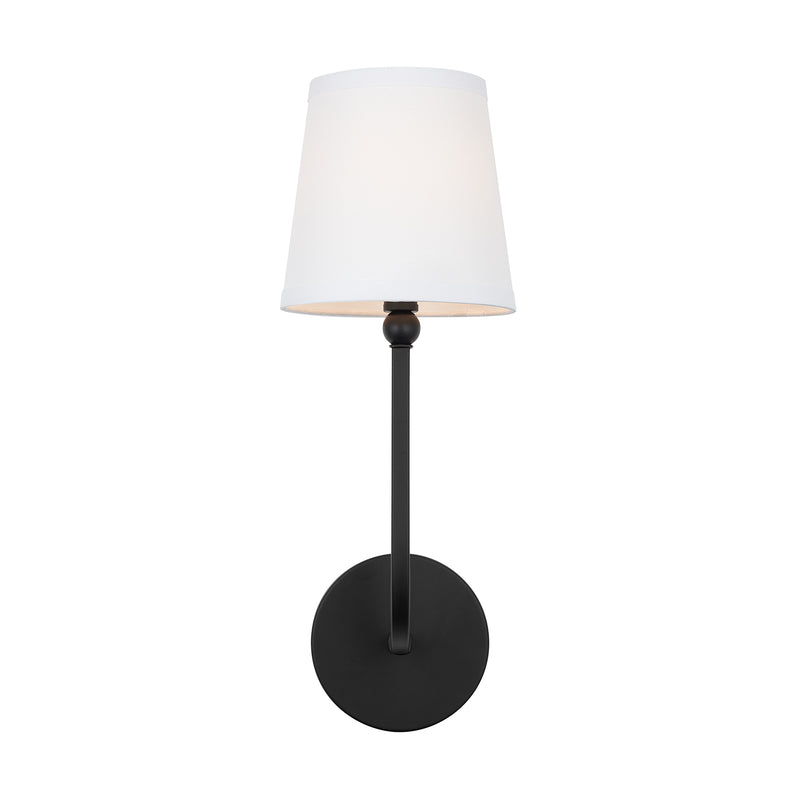 Capital Lighting 619311MB-674 One Light Wall Sconce, Matte Black