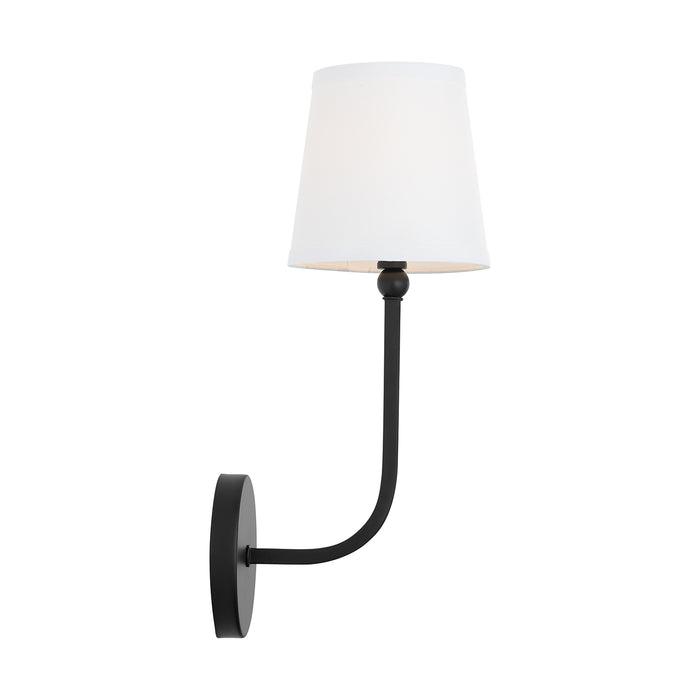 Capital Lighting 619311MB-674 One Light Wall Sconce, Matte Black