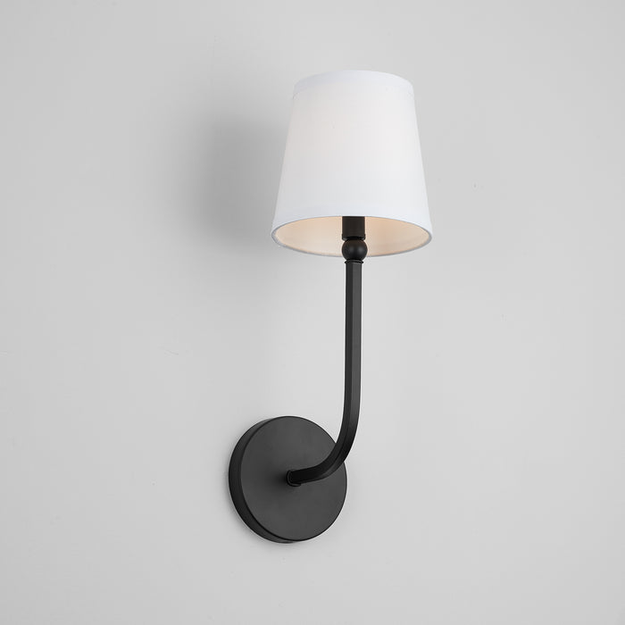 Capital Lighting 619311MB-674 One Light Wall Sconce, Matte Black