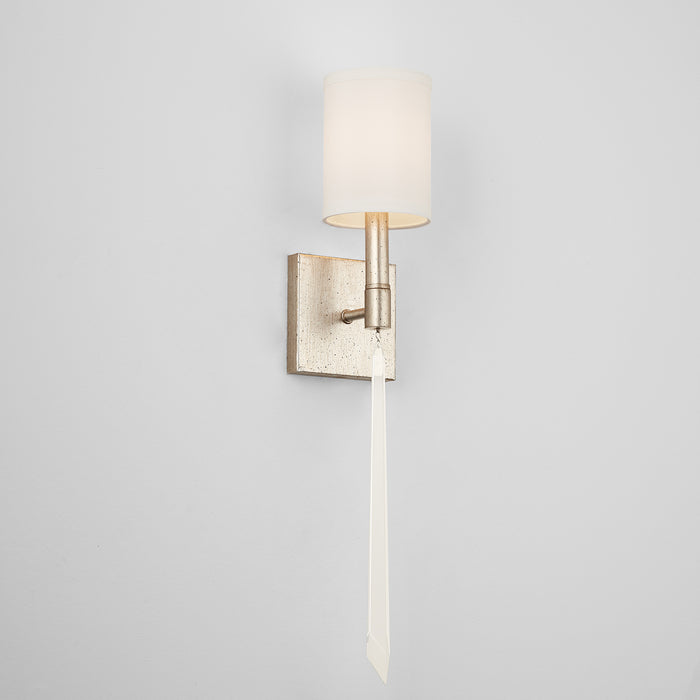 Capital Lighting 637011WG-695 One Light Wall Sconce, Winter Gold