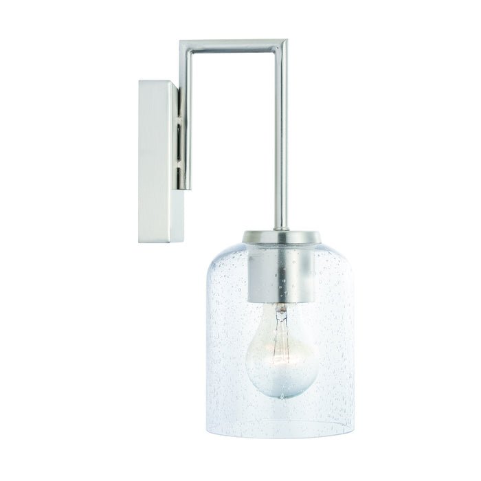 Capital Lighting 639311BN-500 One Light Wall Sconce, Brushed Nickel