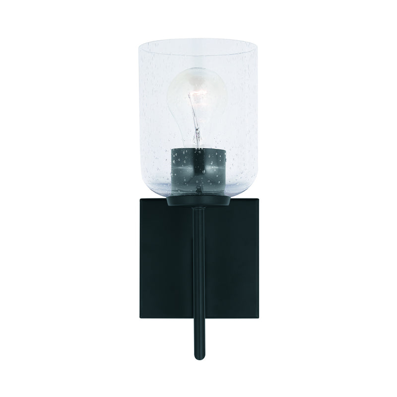 Capital Lighting 639311MB-500 One Light Wall Sconce, Matte Black
