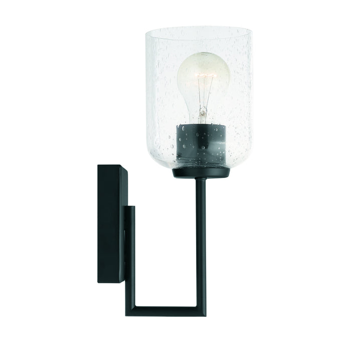Capital Lighting 639311MB-500 One Light Wall Sconce, Matte Black