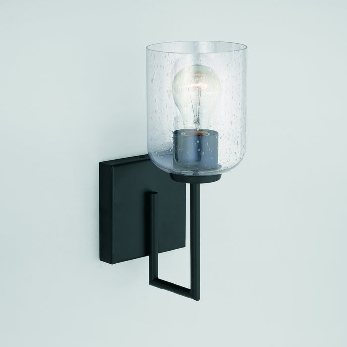 Capital Lighting 639311MB-500 One Light Wall Sconce, Matte Black