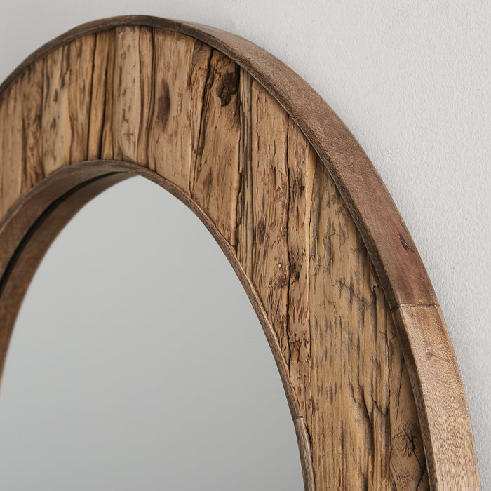 Capital Lighting 740701MM Mirror, Reclaimed Railroad Ties