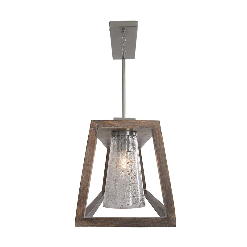 Capital Lighting 840551HN-504 Five Light Island Pendant, Barnhouse and Matte Nickel