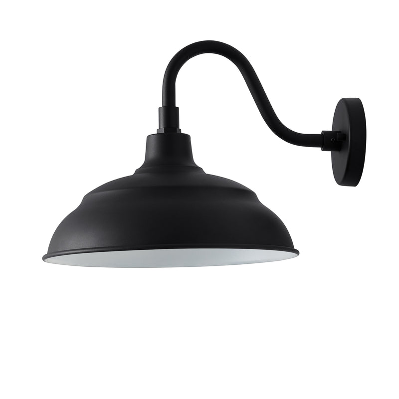 Capital Lighting 936311BK One Light Outdoor Hanging Lantern, Black