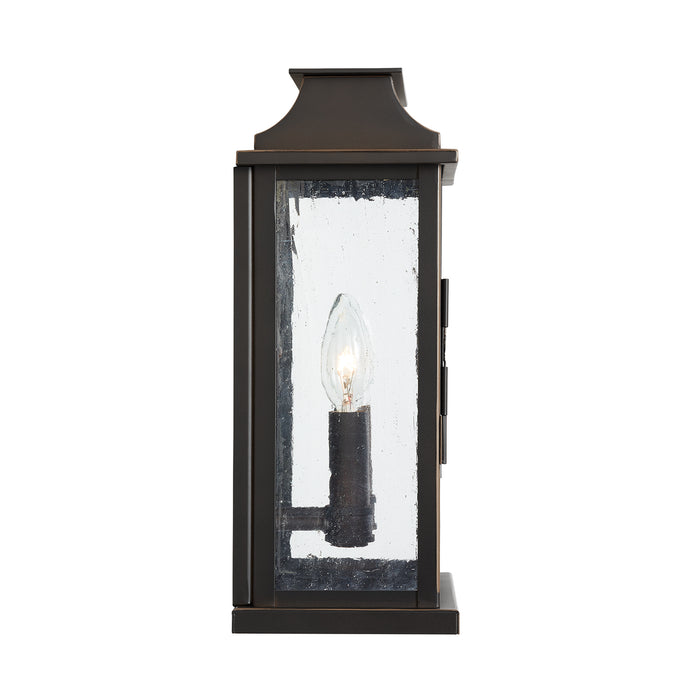 Capital Lighting 936822OZ Two Light Outdoor Wall Lantern, Oiled Bronze