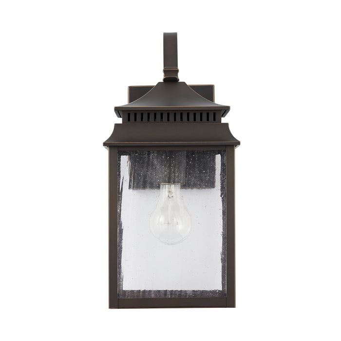 Capital Lighting 936911OZ One Light Outdoor Wall Lantern, Oiled Bronze