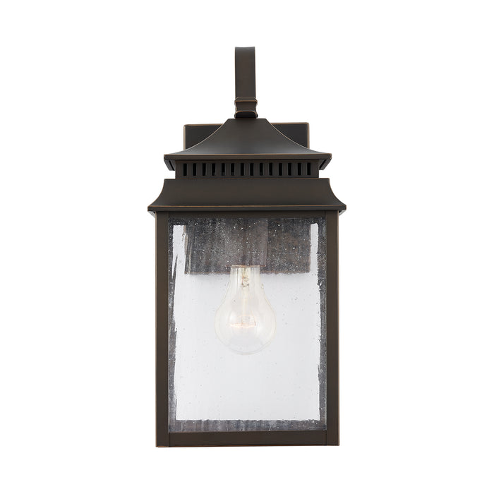 Capital Lighting 936911OZ One Light Outdoor Wall Lantern, Oiled Bronze